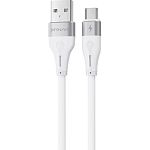 Кабель Proove Soft Silicone USB-A to Micro-USB 2.4A 1m White (CCSO20001302)