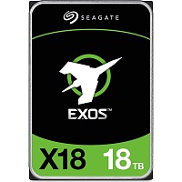 Жесткий диск 3.5" Seagate Exos X18 SAS 18TB (ST18000NM004J)