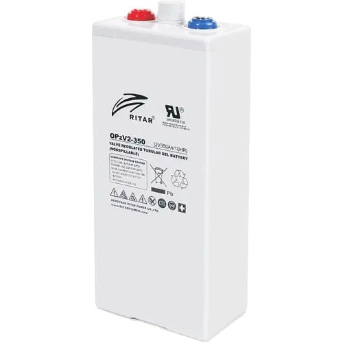 Акумулятор Ritar OPzV 2V (2V/350Ah/700Wh) (OPzV 2-350) - придбати в Дніпрі, Україні: ціна, характеристики | інтернет-магазин TOUCH