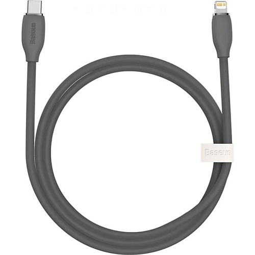 Кабель Baseus Jelly Liquid Silica Gel USB-C to Lightning 20W 1.2m Black (CAGD020001) - придбати в Дніпрі, Україні: ціна, характеристики | інтернет-магазин TOUCH