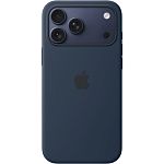 Чохол Silicone Case with Button, Animation & MagSafe для Apple iPhone 17 Pro Max Midnight AAA