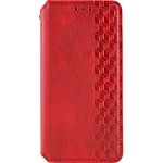 Чехол-книжка GETMAN Cubic Case для Redmi Note 13 4G Red