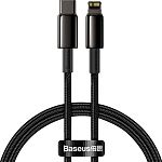 Кабель Baseus Tungsten Gold USB-C to Lightning 1m Black (CATLWJ-01)