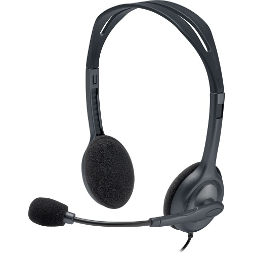 Компьютерная гарнитура Logitech H111 Stereo (981-000593)