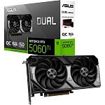Видеокарта Asus Dual GeForce RTX 5060 Ti 16GB OC Edition (DUAL-RTX5060TI-O16G) UA