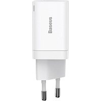 Мережевий зарядний пристрій Baseus Super Si Pro 30W USB-C + USB-A White (CCSUPP-E02) - придбати в Дніпрі, Україні: ціна, характеристики | інтернет-магазин TOUCH
