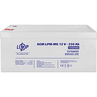 Аккумулятор LogicPower AGM-MG 12V (12V/250Ah/3000Wh) (4198) Аккумулятор LogicPower AGM-MG 12V (12V/250Ah/3000Wh) (4198)