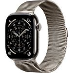 Смарт-часы Apple Watch Series 11 GPS + Cellular 46mm Natural Titanium Case with Natural Milanese Loop M/L (MFD04)