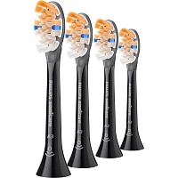 Насадка для зубної щітки Philips Sonicare A3 Premium All-in-One HX9094/88 Black 4шт