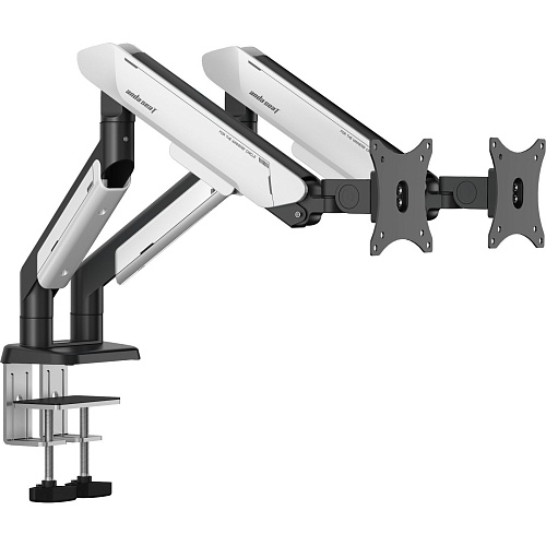 Настольное крепление для мониторов Anda Seat Stealth Pro II Duo Black White (AD-W-A9-2S-BW) Настольное крепление для мониторов Anda Seat Stealth Pro II Duo Black White (AD-W-A9-2S-BW)