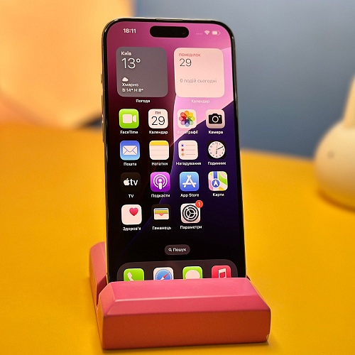 Смартфон Apple iPhone 15 Pro 512GB Natural Titanium (3437) Б/У