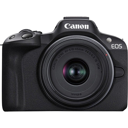 Бездзеркальний фотоапарат Canon EOS R50 Creator Kit RF-S 18-45mm f4.5-6.3 IS STM Black (5811C036) UA - придбати в Дніпрі, Україні: ціна, характеристики | інтернет-магазин TOUCH