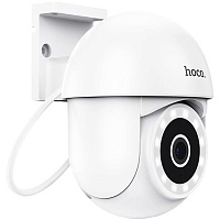 IP-камера для видеонаблюдения Hoco D2 Outdoor PTZ HD White (611688)