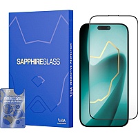 Защитное стекло iLera Sapphire Ultra + Glass для Apple iPhone 17 Pro (ILSPDLPL17Pr) Защитное стекло iLera Sapphire Ultra + Glass для Apple iPhone 17 Pro (ILSPDLPL17Pr)