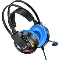 Игровые наушники Hoco W105 Black/Blue (754172) Игровые наушники Hoco W105 Black/Blue (754172)
