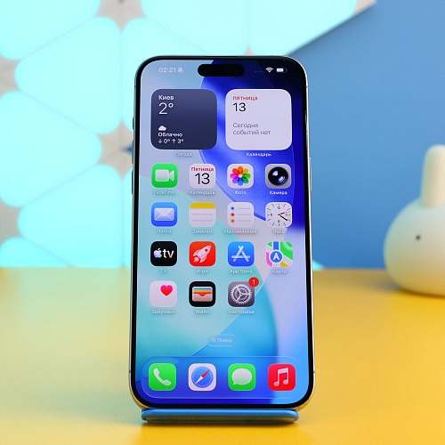 Смартфон Apple iPhone 15 Pro Max 512GB Natural Titanium (MU7E3) Б/У