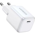 Сетевое зарядное устройство Ugreen CD318 Nexode Mini 20W PD GaN Tech Charger White (15324)