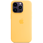 Чехол Apple Silicone Case with MagSafe для Apple iPhone 14 Pro Sunglow (MPTM3)