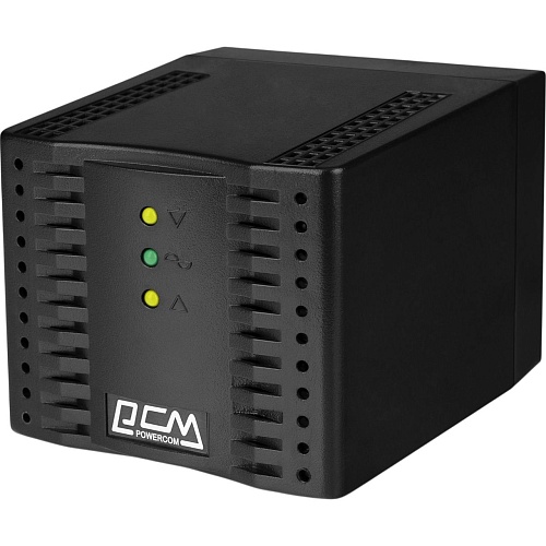 Стабілізатор напруги Powercom TCA-600 Black - придбати в Дніпрі, Україні: ціна, характеристики | інтернет-магазин TOUCH
