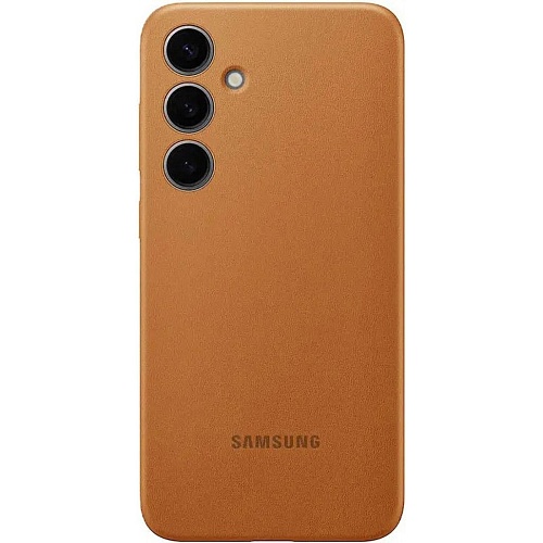 Чехол Epik Leather Case для Samsung Galaxy S24 Brown AAA