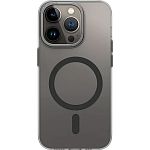 Чехол WiWU Magnetic Crystal Case для Apple iPhone 14 Pro Max Transparent/Black