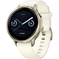 Смарт-годинник Garmin Venu 4 41mm Lunar Gold with Bone Silicone Band (010-03013-00) - придбати в Дніпрі, Україні: ціна, характеристики | інтернет-магазин TOUCH