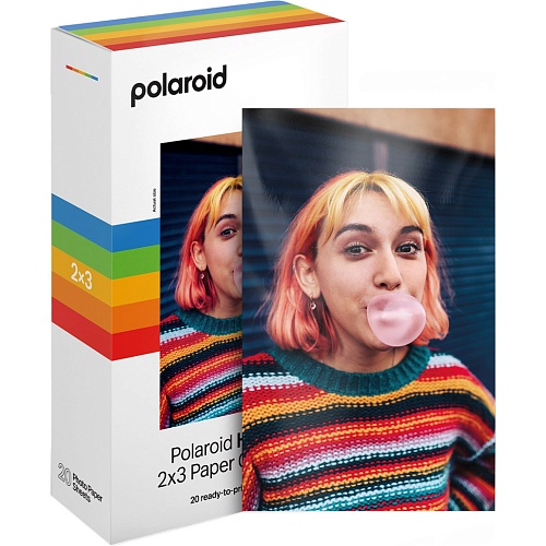 Бумага для фотопринтера Polaroid Hi-Print 2.1x3.4'' 20шт