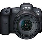 Беззеркальный фотоаппарат Canon EOS R5 Kit 24-105mm IS USM Black (4147C013)