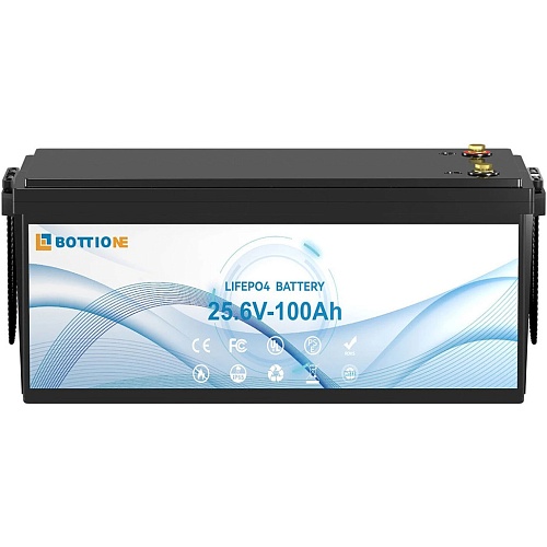 Акумулятор Bottione LiFePO4 24V (25.6V/100Ah/2560Wh) - придбати в Дніпрі, Україні: ціна, характеристики | інтернет-магазин TOUCH