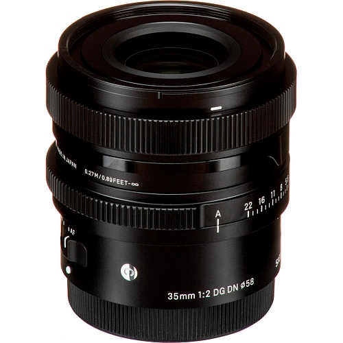 Объектив Sigma 35mm f/2 DG DN Contemporary Sony E (00-85126-34765-9)