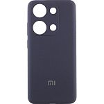 Чехол Epic Lakshmi Silicone Cover для Redmi Note 13 Pro 4G/ Poco M6 Pro 4G / Note 14S Dark Gray AAA