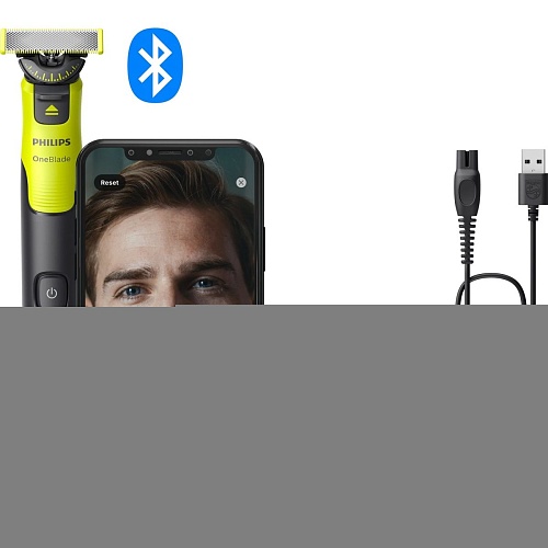 Триммер для бороды и усов Philips OneBlade 360 with connectivity QP4530/30