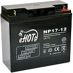 Аккумулятор Enot AGM 12V (12V/17Ah/204Wh) (NP17.0-12)