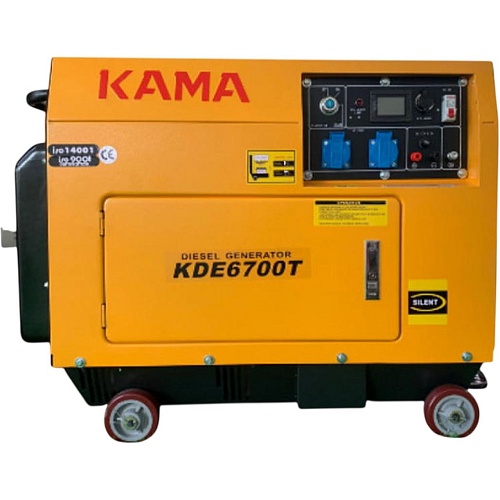 Генератор дизельний Kama KDE6700T - придбати в Дніпрі, Україні: ціна, характеристики | інтернет-магазин TOUCH