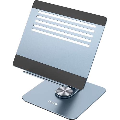 Подставка для ноутбука Hoco PH52 Plus Might Metal Rotating Tablet Desktop Holder Grey