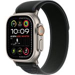 Смарт-годинник Apple Watch Ultra 2 49mm Natural Titanium Case with Black Trail Loop M/L (MYT73+MXTR3)