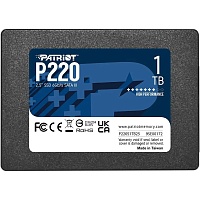 SSD накопитель Patriot P220 1TB (P220S1TB25) SSD накопитель Patriot P220 1TB (P220S1TB25)