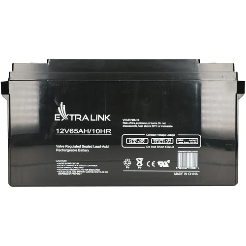 Акумулятор Extralink AGM 12V (12V/65Ah/780Wh) (EX.19003) - придбати в Дніпрі, Україні: ціна, характеристики | інтернет-магазин TOUCH