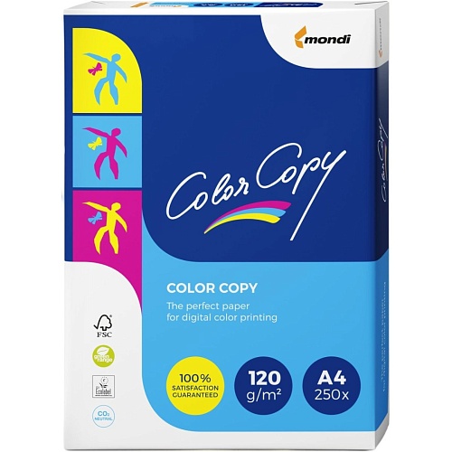 Офисная бумага Mondi Color Copy A4, 120г, 250sh (A4.120.CC) Офисная бумага Mondi Color Copy A4, 120г, 250sh (A4.120.CC)