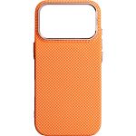 Чохол ArmorStandart LikeCarbon2 SE MagCase для Apple iPhone 17 Pro Kevlar Orange Rose Gold (ARM89168)