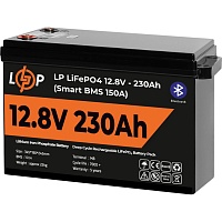 Аккумулятор LogicPower LiFePO4 Smart BT 12V (12.8V/230Ah/2944Wh) (Smart BMS 150А) (20199) Аккумулятор LogicPower LiFePO4 Smart BT 12V (12.8V/230Ah/2944Wh) (Smart BMS 150А) (20199)
