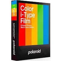 Фотобумага Polaroid Color Film for i-Type Black Frame 1x8 Фотобумага Polaroid Color Film for i-Type Black Frame 1x8