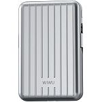 Внешний аккумулятор WiWU PP04 Trunk Series Magnetic Wireless 20000mAh 22.5W Silver (6936686410847)