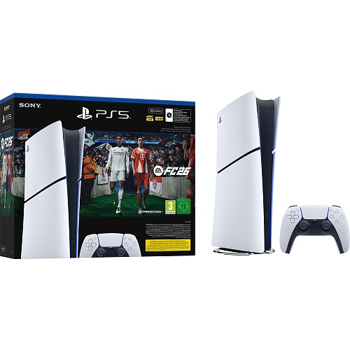 Игровая консоль Sony PlayStation 5 Slim Digital Edition 825GB + EA Sports FC 26 Bundle (1000049864) UA Игровая консоль Sony PlayStation 5 Slim Digital Edition 825GB + EA Sports FC 26 Bundle (1000049864) UA