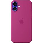 Чехол Apple Silicone Case with MagSafe для iPhone 16 Plus Fuchsia (MYYE3ZM/A)
