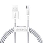 Кабель Baseus Superior Series Fast Charging Micro USB 2A 2m White (CAMYS-A02)