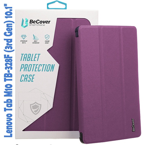 Чохол-книжка BeCover Smart Case для Lenovo Tab M10 TB-328F (3rd Gen) Purple (708285) - придбати в Дніпрі, Україні: ціна, характеристики | інтернет-магазин TOUCH