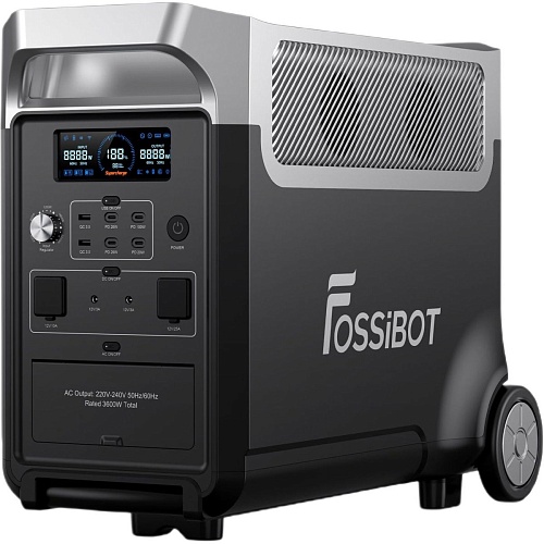 Зарядна станція Fossibot F3600 Pro Black - придбати в Дніпрі, Україні: ціна, характеристики | інтернет-магазин TOUCH