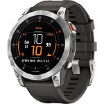 Смарт-часы Garmin Epix (Gen 2) Standard Edition 47mm Slate Steel with Graphite Band (010-02582-00/01)