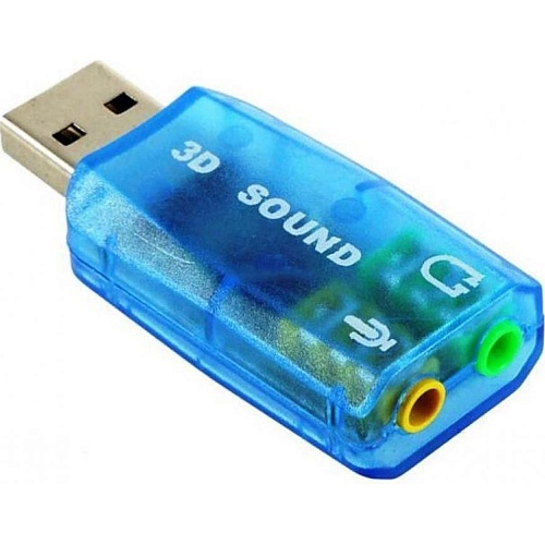 Звукова карта Dynamode USB-SOUNDCARD 2.0 Blue - придбати в Дніпрі, Україні: ціна, характеристики | інтернет-магазин TOUCH